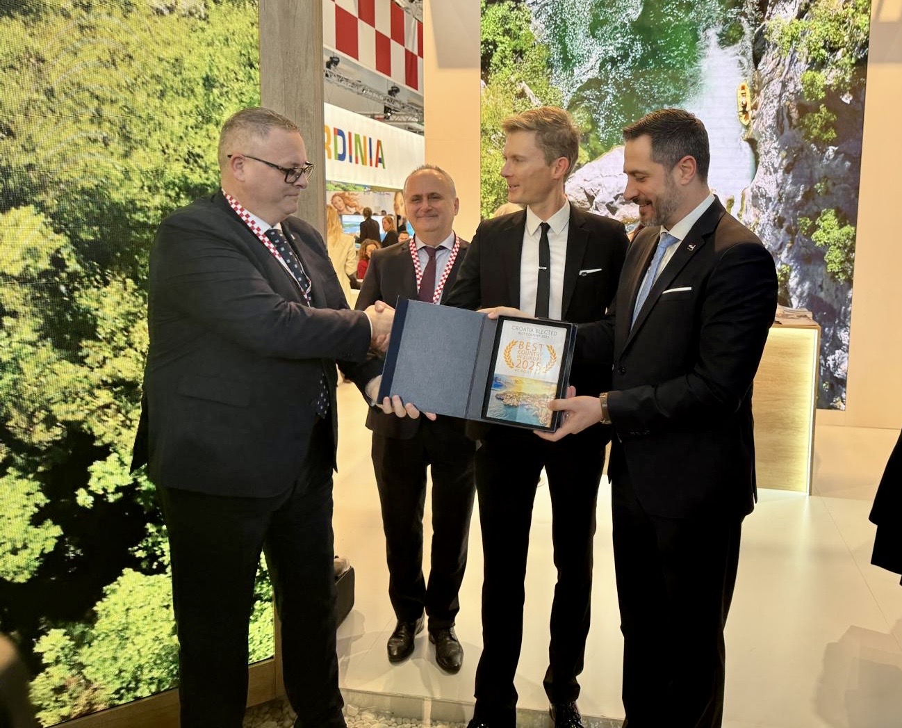 Hrvatskoj uručeno priznanje za najbolju europsku destinaciju za putovanja u 2025.
